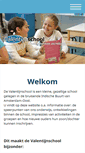 Mobile Screenshot of devalentijnschool.nl